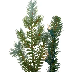 Real Touch™? Pre-Lit Blue Spruce Artificial Christmas Wreath - 48