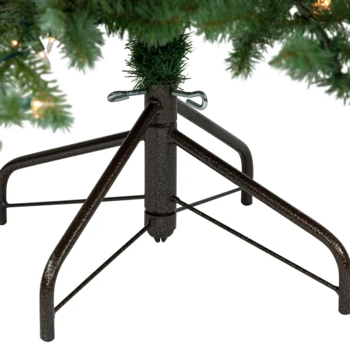 Real Touch™? Pre-Lit Medium Blue Spruce Artificial Christmas Tree - 6' - Clear Lights