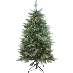 Real Touch™? Pre-Lit Medium Washington Frasier Fir Artificial Christmas Tree - 4.5' - Clear Lights