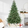 Real Touch™? Pre-Lit Medium Blue Spruce Artificial Christmas Tree - 7' - Clear Lights