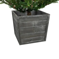 Real Touch™? Pre-Lit Potted Deluxe Russian Pine Artificial Christmas Tree - 6' - Warm White LED Lights