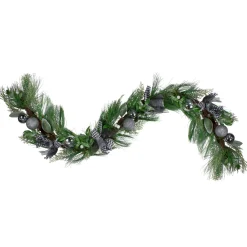 Real Touch™? Winter Foliage and Berries Artificial Christmas Garland - 6' x 12" - Unlit