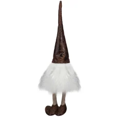 Rustic Sitting Gnome Christmas Decoration - 12