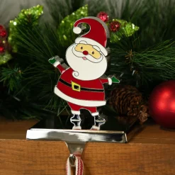 Santa Claus Christmas Stocking Holder - 5.5"