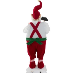 Santa's Workshop Elf Animated Standing Christmas Figure - 24