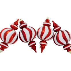 Shatterproof Commercial Size Finial Christmas Ornaments - 10