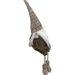 Sitting Gnome with Striped Dangling Legs Christmas Figure - 18.5