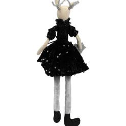 Sitting Reindeer with Dangling Legs Christmas Figure - 18