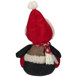 Sitting Winter Penguin Christmas Figure - 15