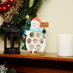 Snowman Cut-Out Ornament Holder 