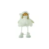 Snowy Plush Angel Bobble Girl Christmas Figure - 24"