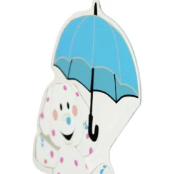 Spotted Elephant Misfit Double Sided Gel Christmas Window Cling Decoration