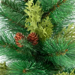 Spruce Pine Needle and Pinecone Artificial Mini Christmas Tree - 25