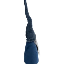 Standing Christmas Gnome with Textured Line Hat Figure - 19