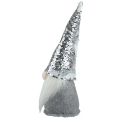 Standing Christmas Gnome with Flip Sequin Hat - 14