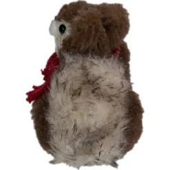 Standing Squirrel with Pinecone and Scarf Christmas Figurine - 6