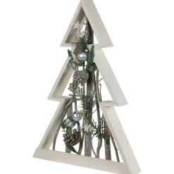 Stars and Pinecones Christmas Tree Decoration - 17.5