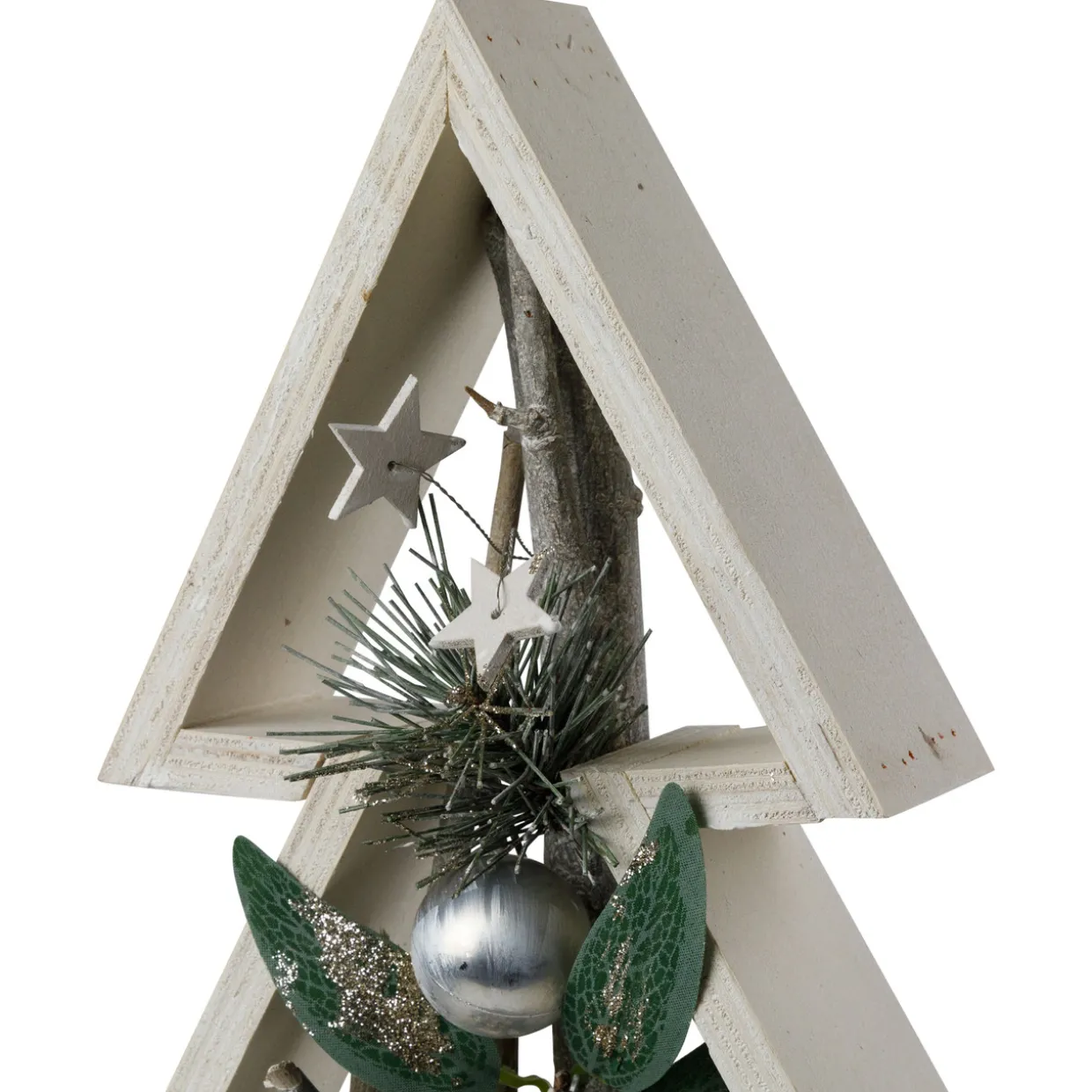 Stars and Pinecones Christmas Tree Decoration - 17.5"