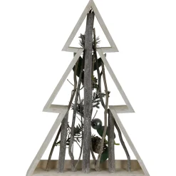 Stars and Pinecones Christmas Tree Decoration - 17.5