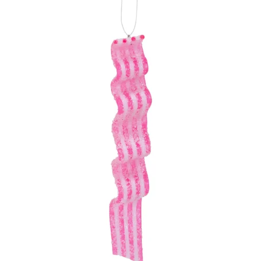 Sugar Coated Ribbon Candy Christmas Ornaments - 5.5" - 6 ct