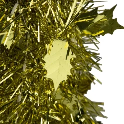 Tinsel Pop-Up Artificial Christmas Tree - 6' - Gold - Unlit