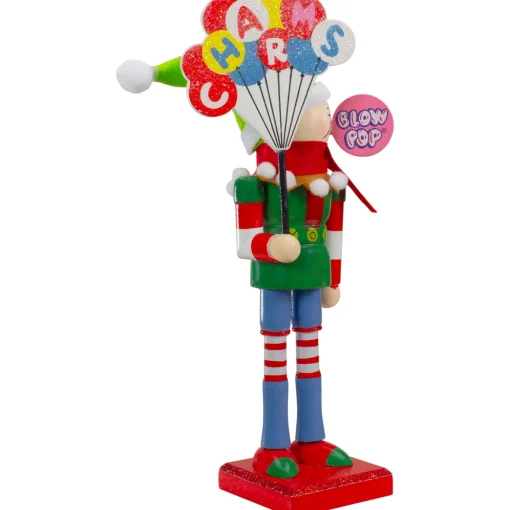 Tootsie Roll Charms Blow Pop Wooden Christmas Elf Figure - 11"