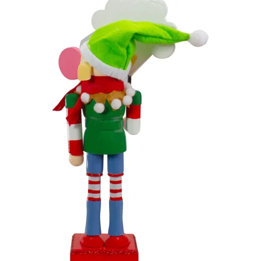 Tootsie Roll Charms Blow Pop Wooden Christmas Elf Figure - 11"