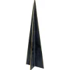 Triangular Christmas Tree Decoration - 15" - Blue and Gold
