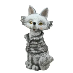 Weathered Smiling Fox Christmas Figure - 20.75"