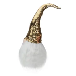 Weighted Christmas Gnome Head Decoration - 25