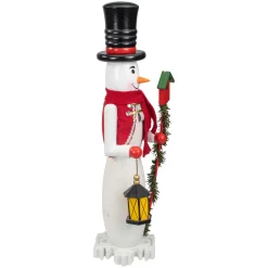 Wooden Snowman Christmas Nutcracker - 18