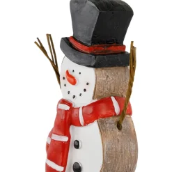 Wooden Snowman 