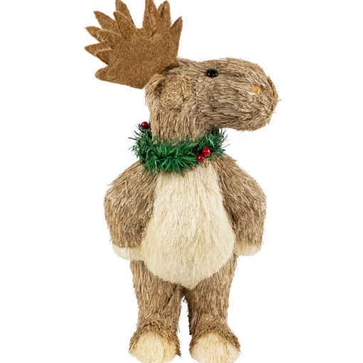 Woodland Standing Moose Christmas Figure - 14"
