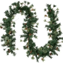 Yorkville Pine, Twig and Pinecone Artificial Christmas Garland - 9' x 12" - Unlit