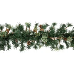 Yorkville Pine, Twig and Pinecone Artificial Christmas Garland - 9' x 12